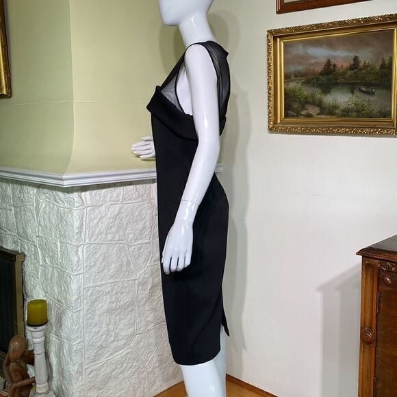 Calvin Klein Sheath LBD Cocktail Dress - Picture 4 of 14